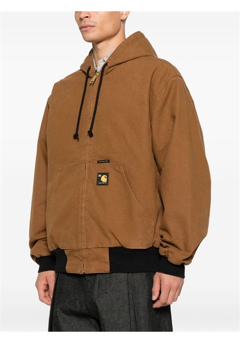 og active jacket 50th anniversary man brown and camo CARHARTT WIP | I0364123GK.02